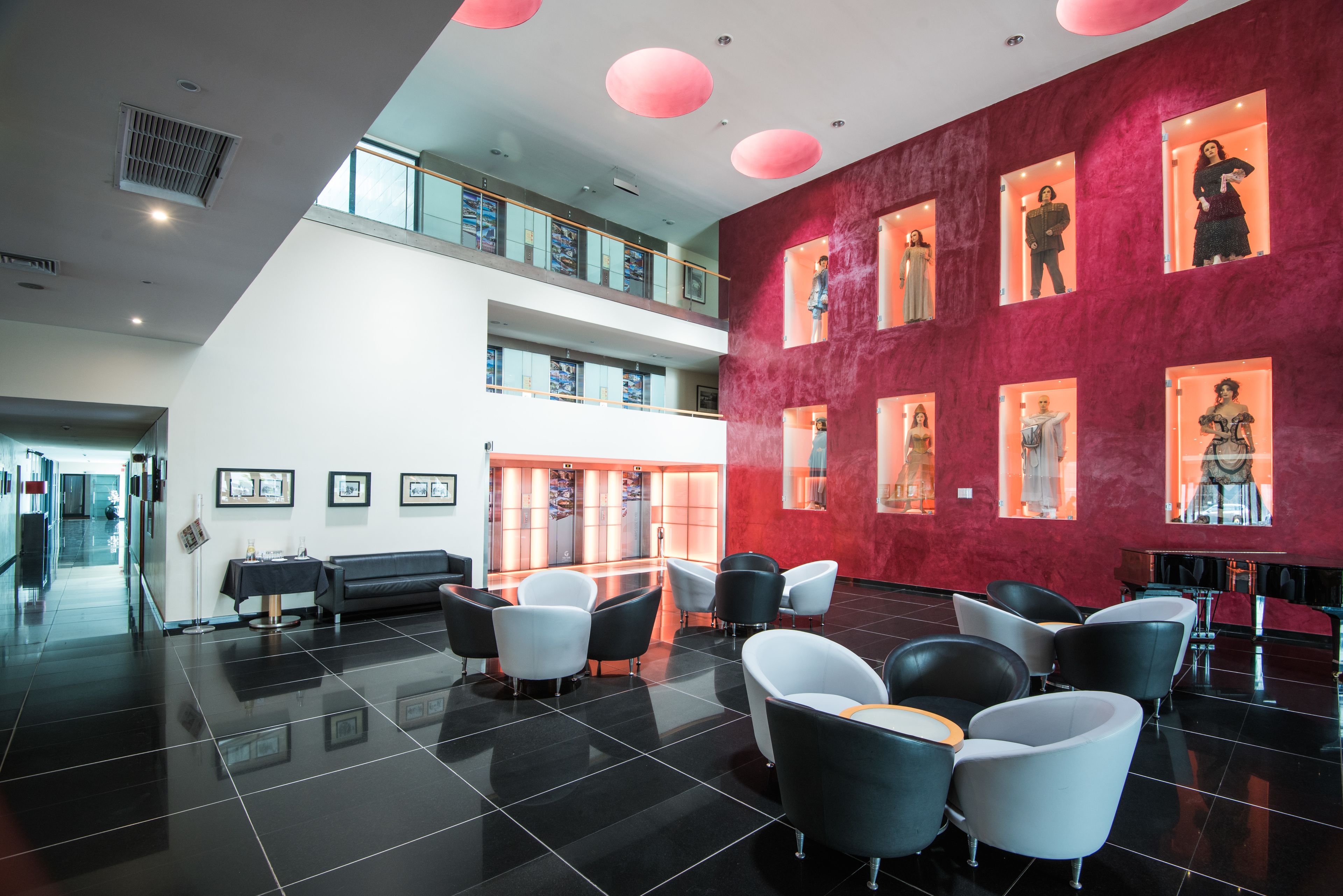 Sala de estar en el lobby