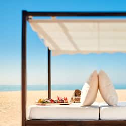 Beach nearby, white sand