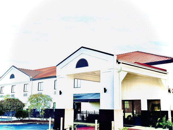 Fachada da propriedade