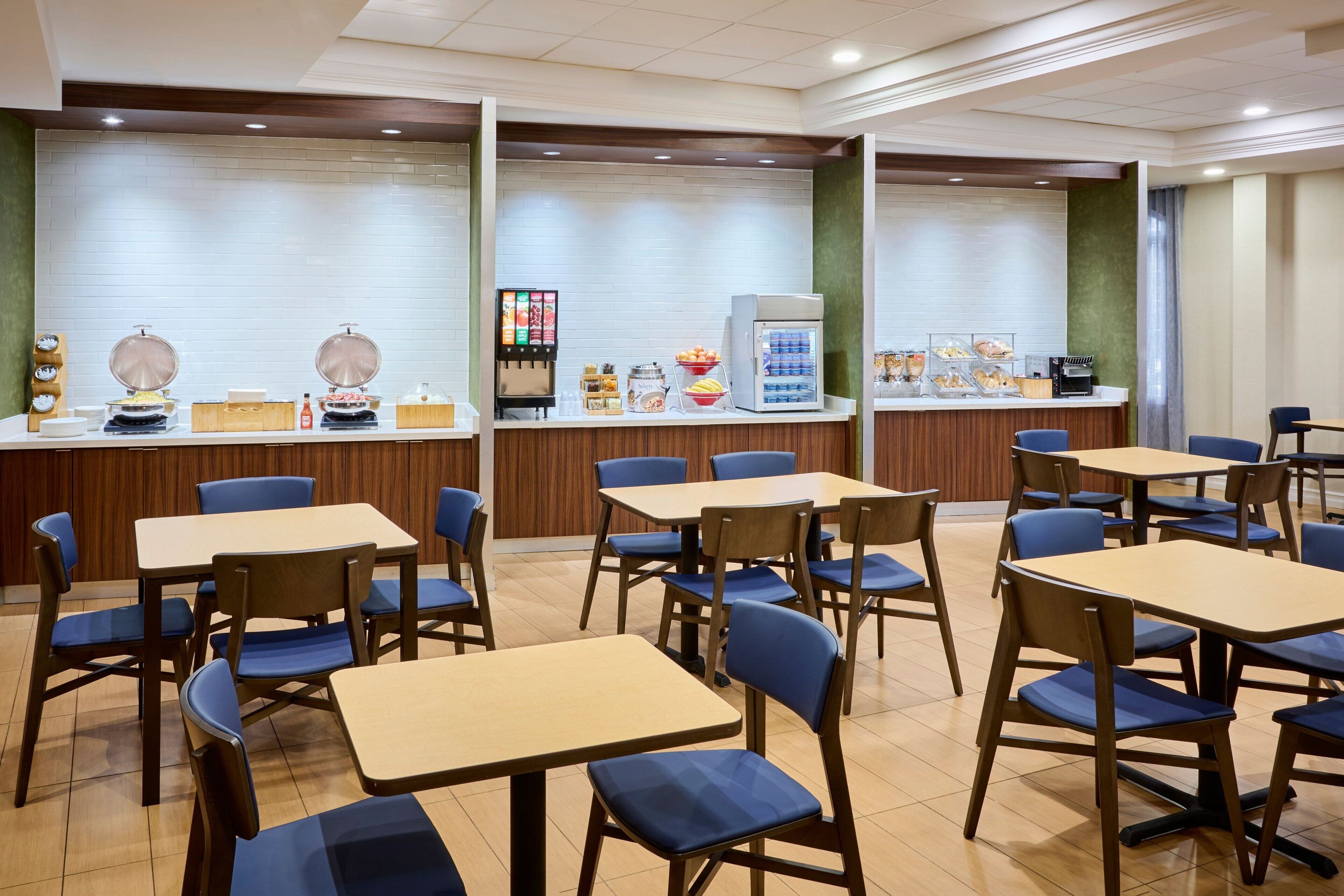 free daily continental breakfast