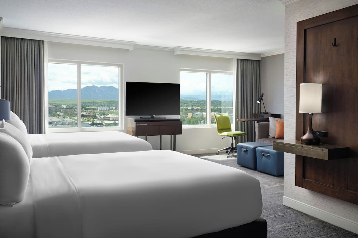 pillow-top beds, in-room safe, desk, laptop workspace