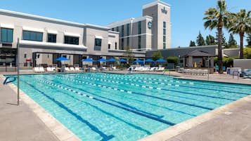 3 outdoor pools, open 6:00 AM to 9:30 PM, pool cabanas (surcharge)