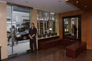 Interior entrance