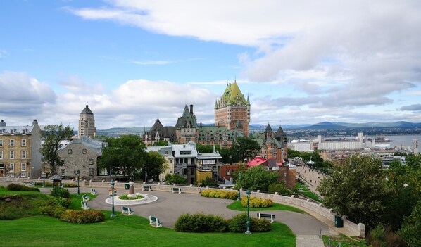 Vue depuis l’hébergement 