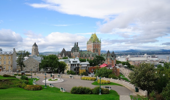 Vue depuis l’hébergement