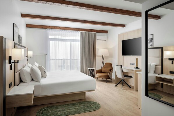 Room, 1 King Bed, Balcony, Mountain View | In-room safe, desk, laptop workspace, blackout drapes - Mont Gabriel, Sainte-Adele, a Tribute Portfolio Resort (Sainte-Adele)