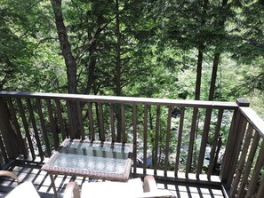 Suite, 1 King Bed, Jetted Tub, River View | Balcony view