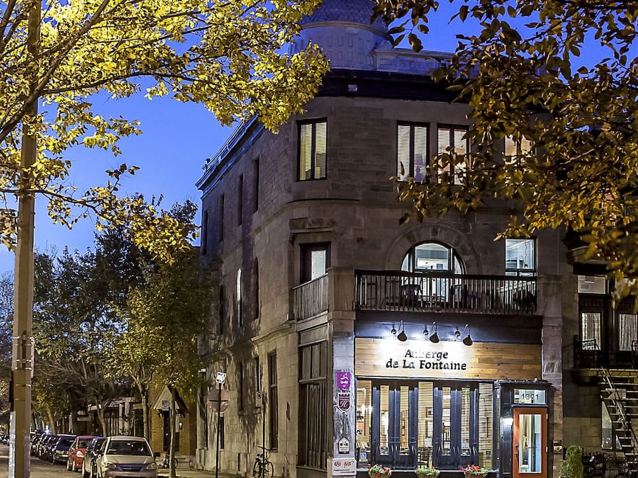 Front of property - evening/night