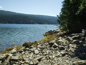 Private beach, kayaking, rowing