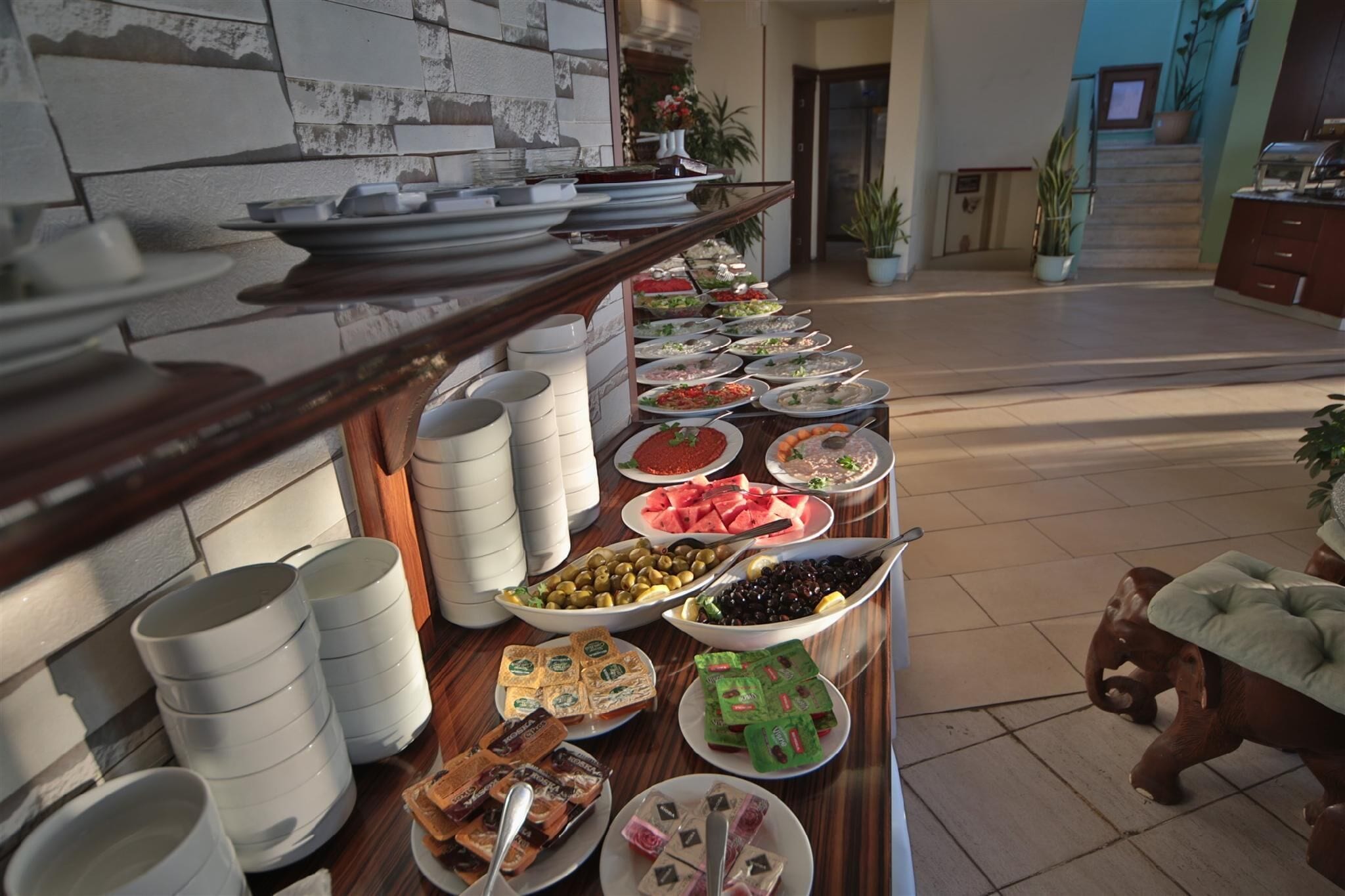 Breakfast served, Turkish cuisine, sea views 