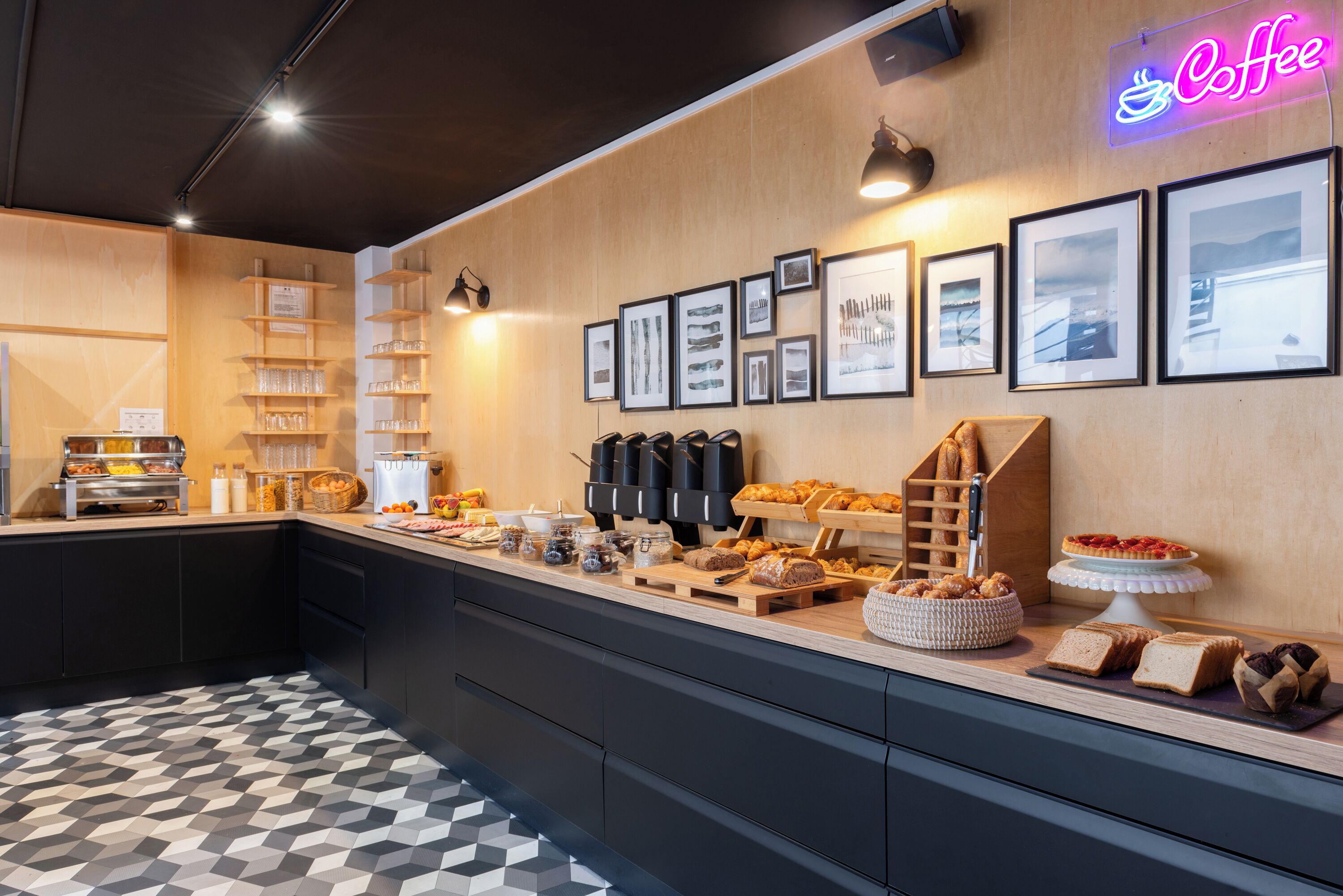 daily buffet breakfast (eur 14 per person)