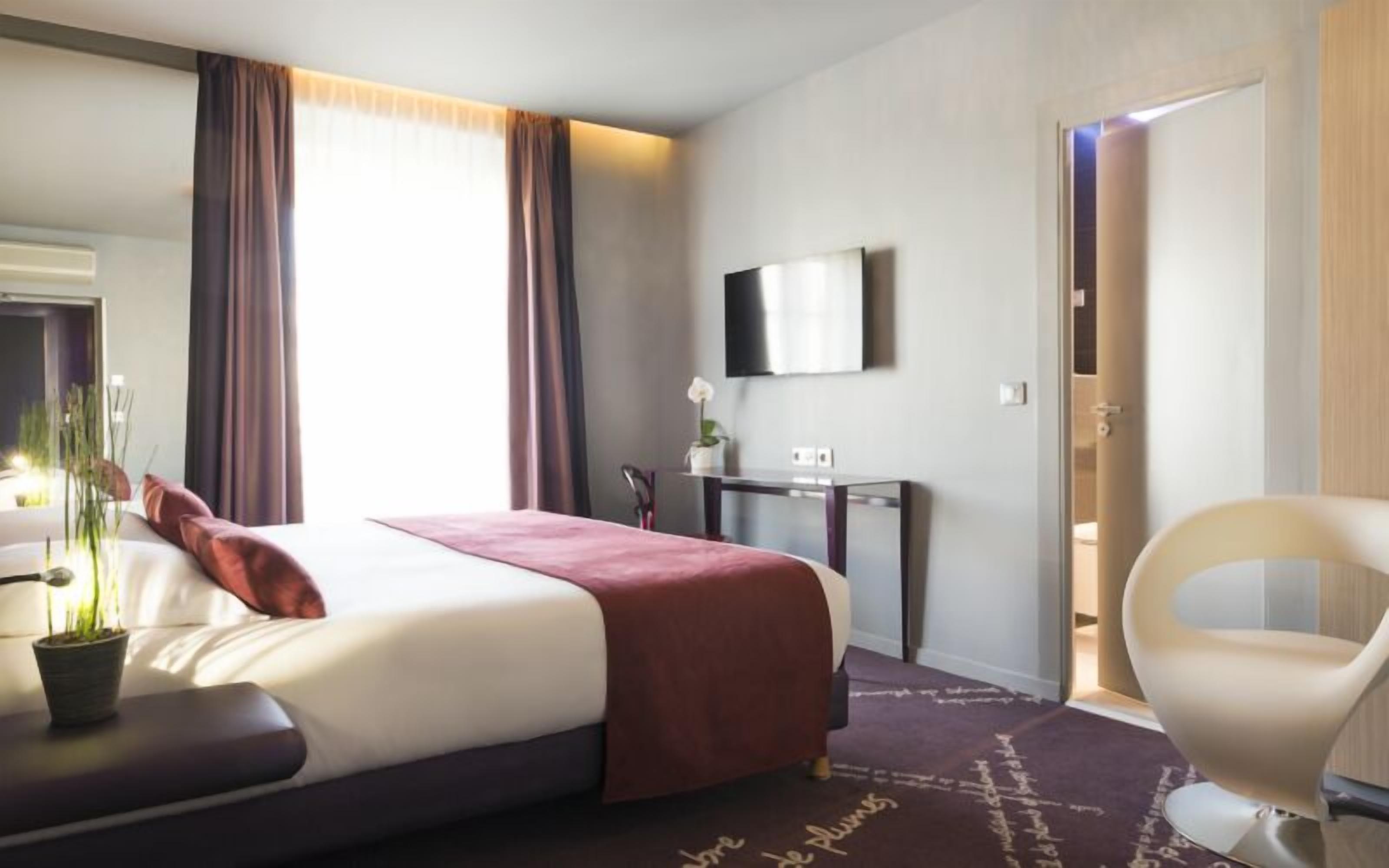 1 Schlafzimmer, hochwertige Bettwaren, Minibar, Zimmersafe