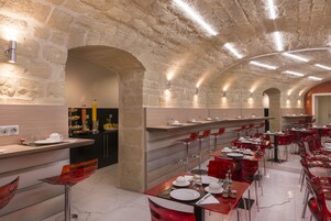 Daily buffet breakfast (EUR 18 per person)