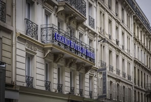 Façade de l’hébergement