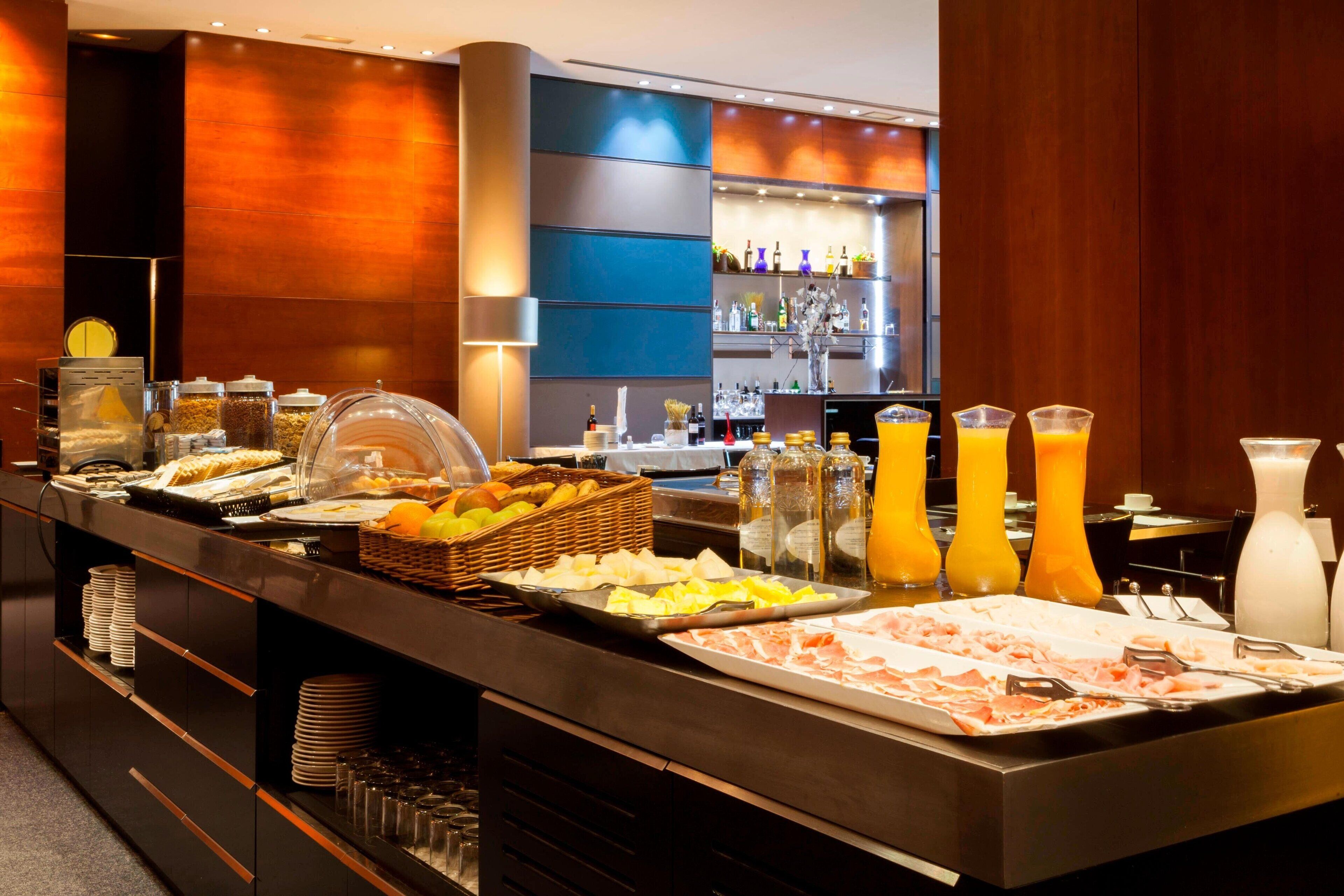 daily buffet breakfast (eur 15.4 per person)