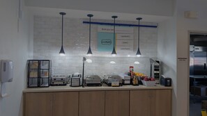 Petit déjeuner continental compris tous les jours