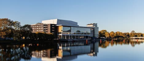 Uitzicht vanuit accommodatie