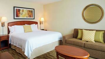 Pillowtop beds, desk, laptop workspace, blackout drapes