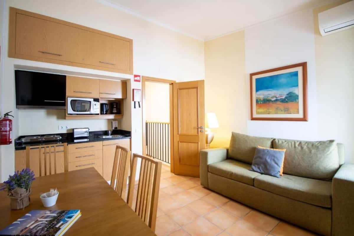 Standard Apartment, 1 Bedroom | Down comforters, in-room safe, soundproofing