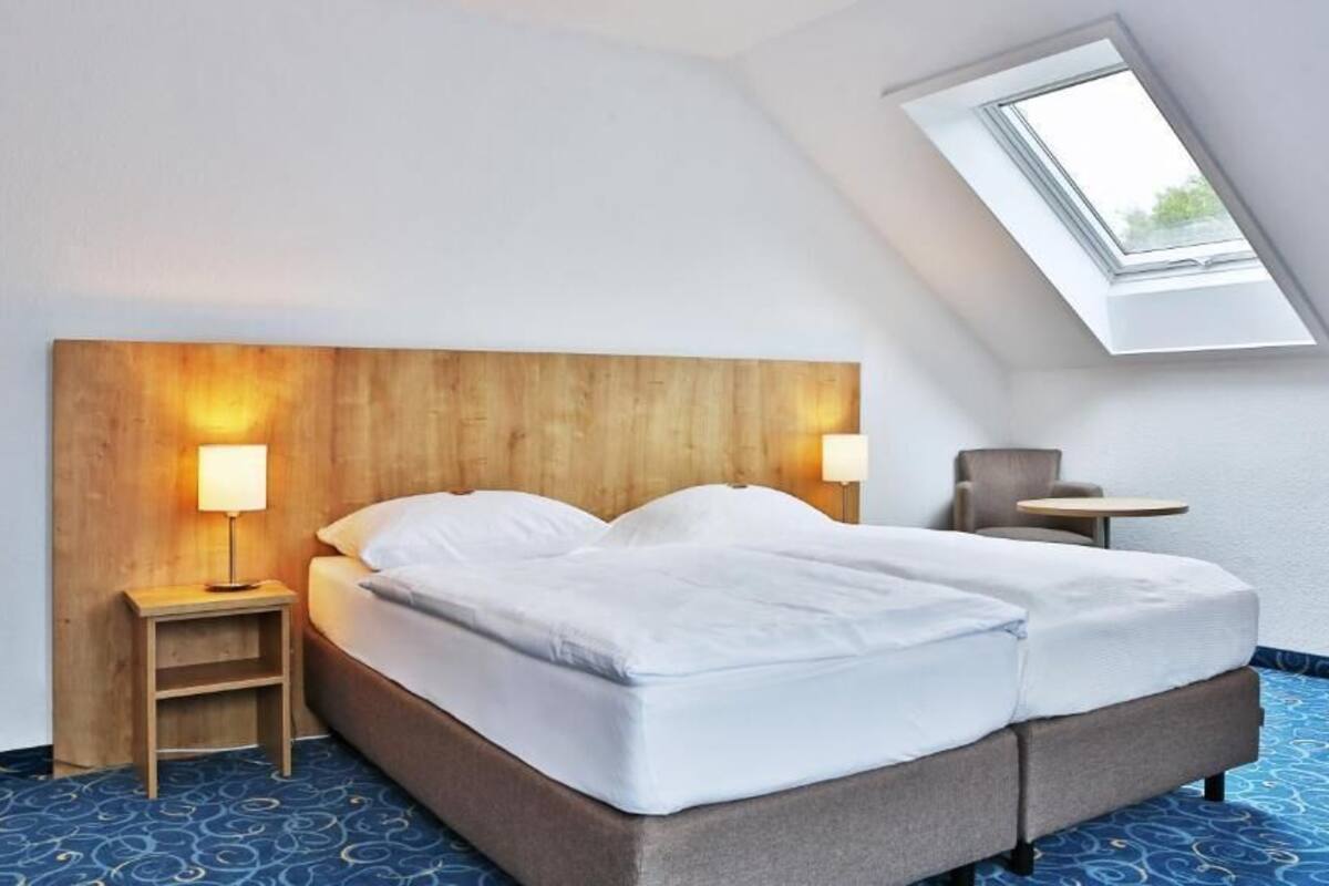 Desk, laptop workspace, blackout curtains, soundproofing