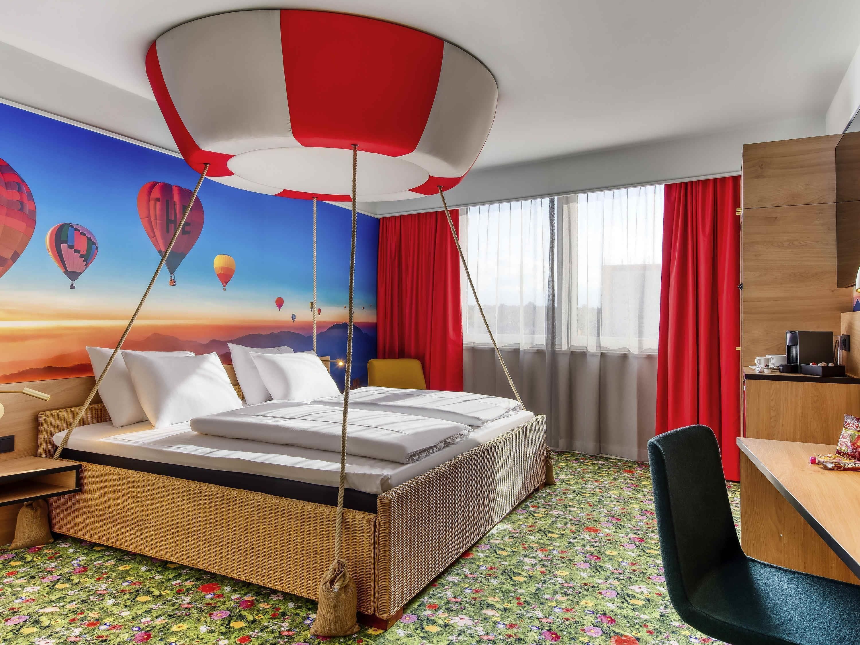 Premium bedding, down duvets, in-room safe, desk
