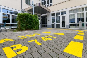 Facciata della struttura