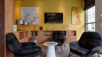 Sala de estar en el lobby