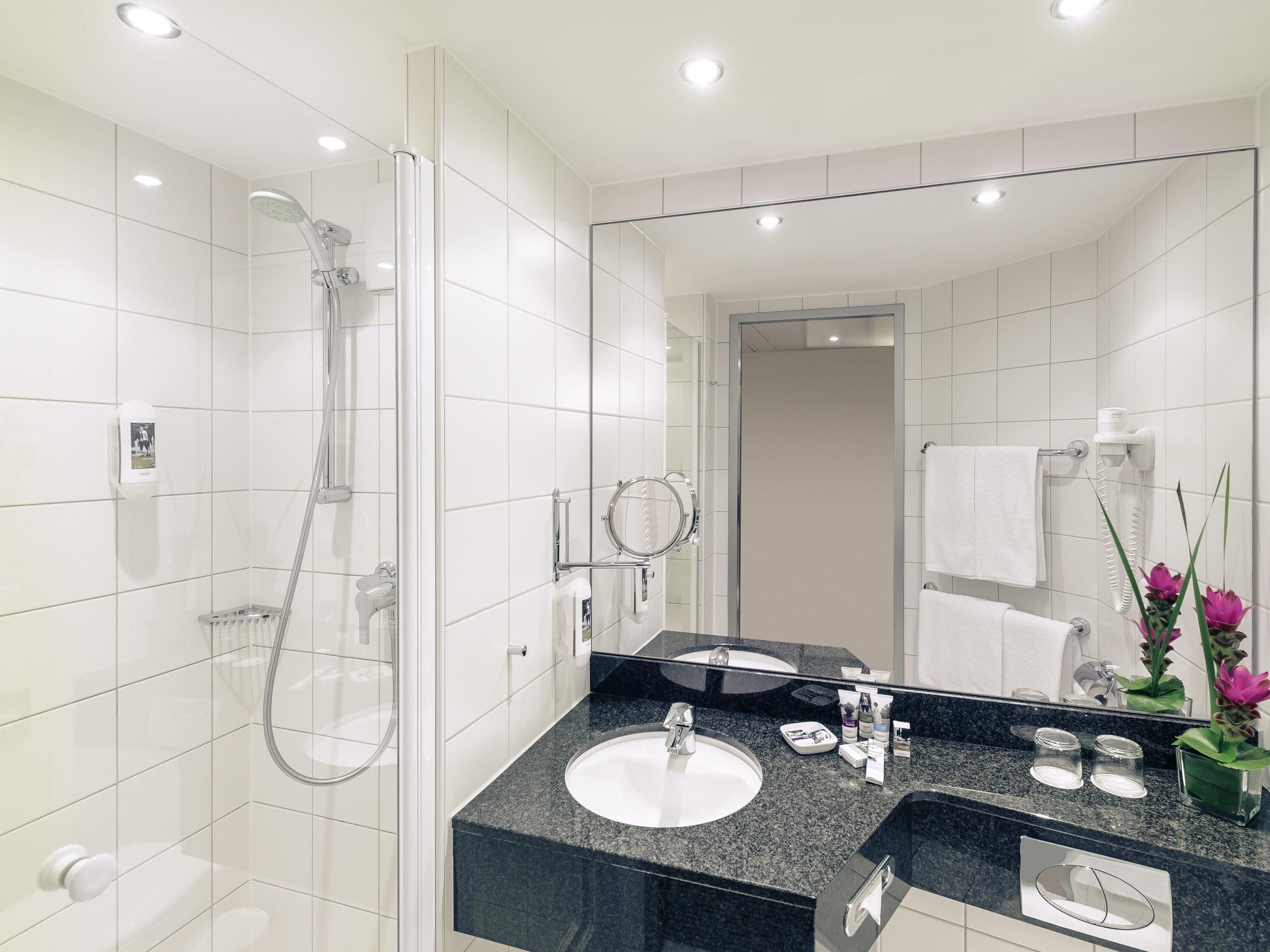 Desk, blackout curtains, soundproofing, iron/ironing board