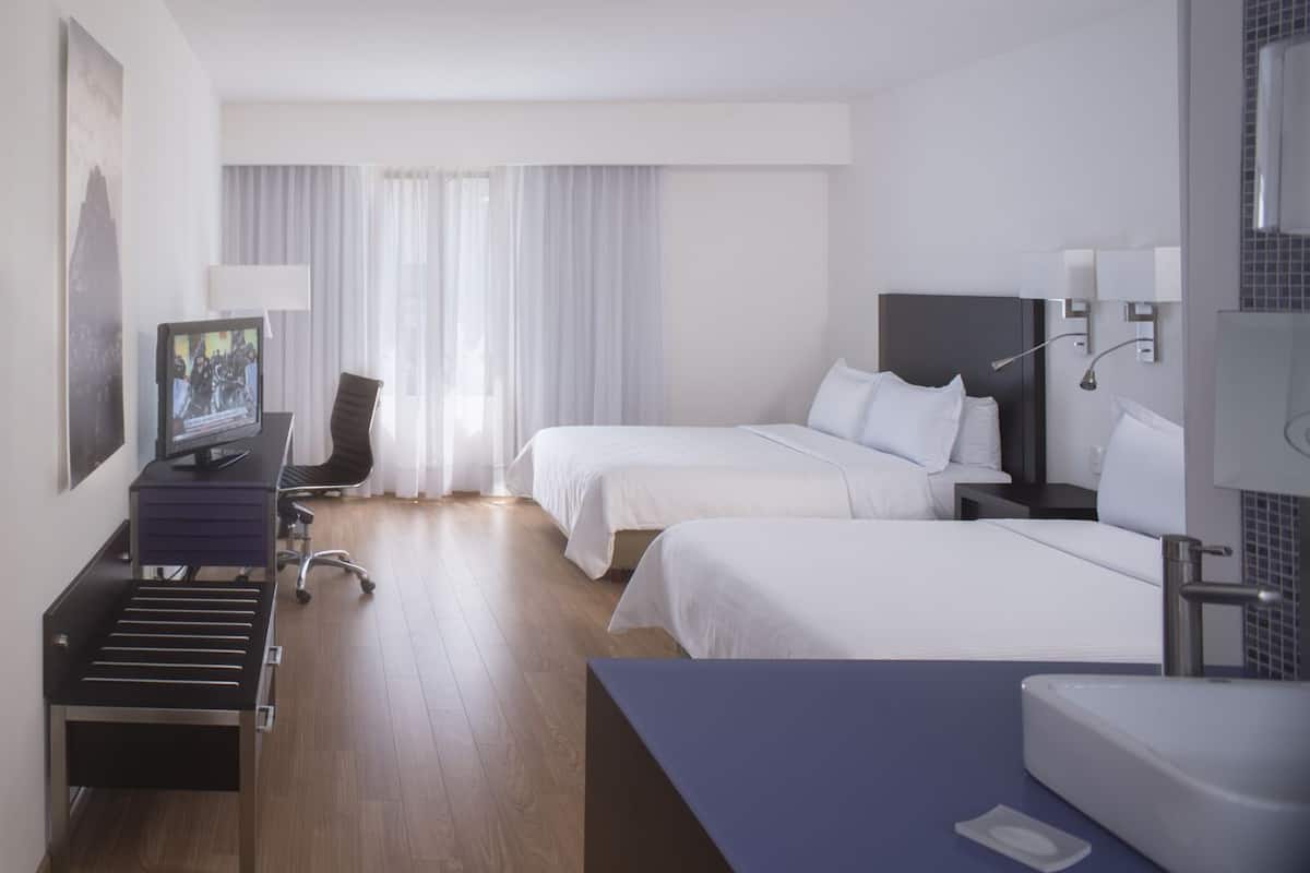 In-room safe, desk, iron/ironing board, free cribs/infant beds