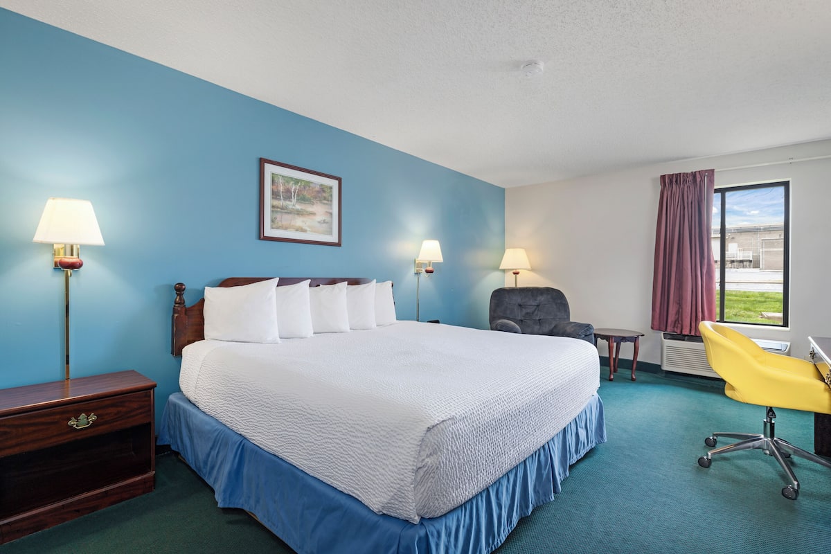 Premium bedding, down duvets, memory-foam beds, individually furnished