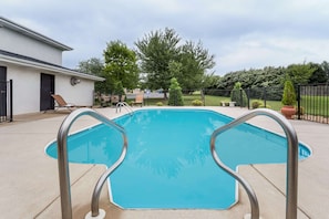 Seasonal outdoor pool