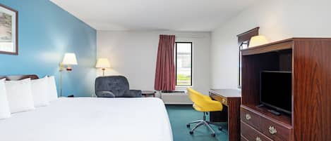 Premium bedding, down duvets, memory-foam beds, individually furnished