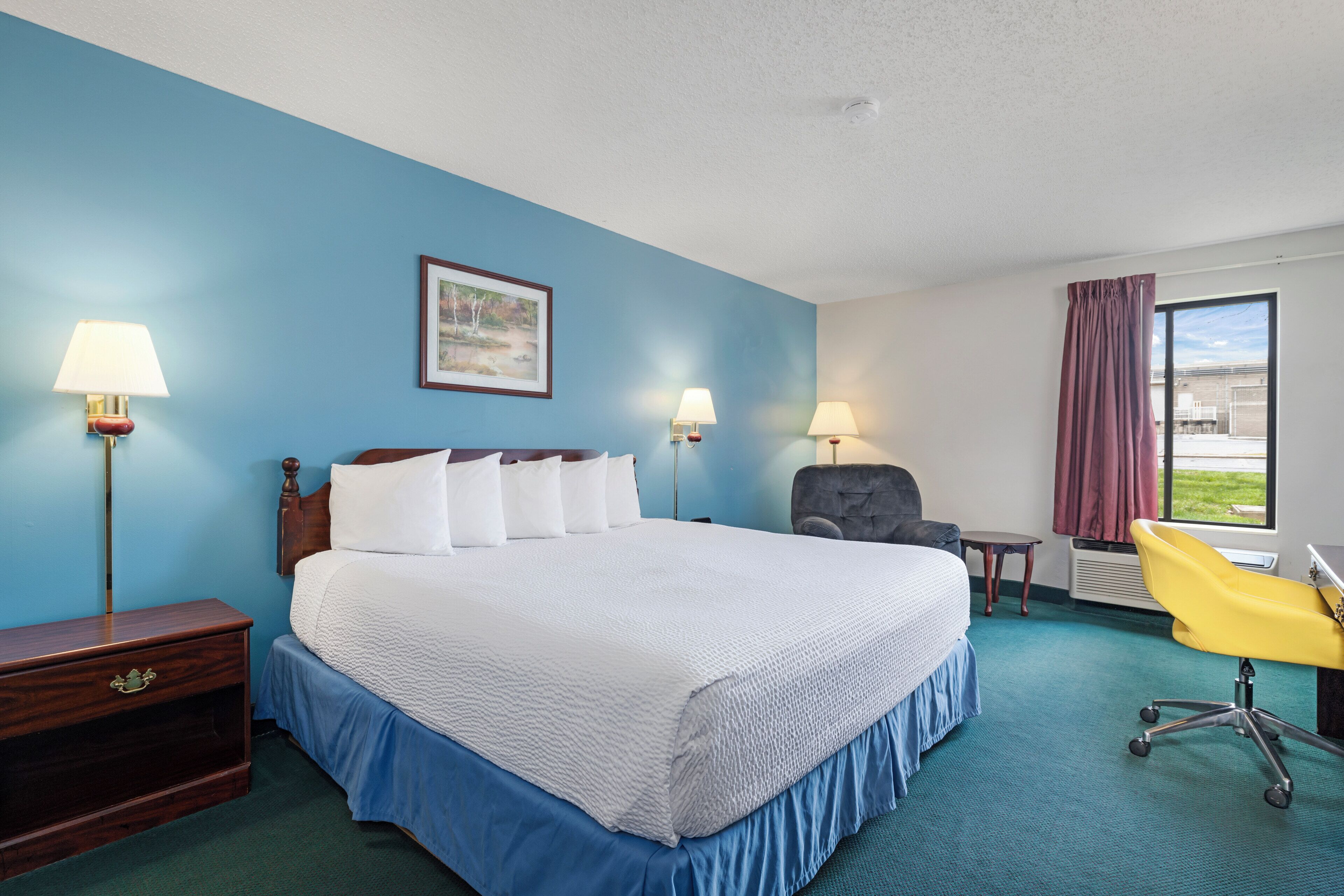 Premium bedding, down duvets, memory-foam beds, individually furnished