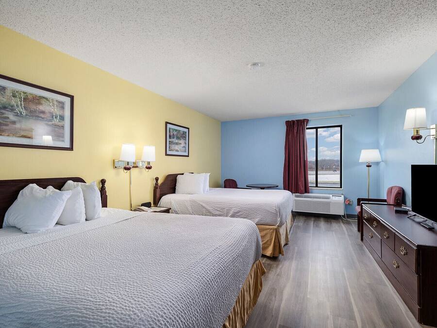 Room, 2 Queen Beds, Non Smoking, Refrigerator & Microwave | Premium bedding, down duvets, memory-foam beds, free WiFi