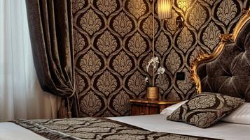 Minibar, in-room safe, soundproofing, cribs/infant beds