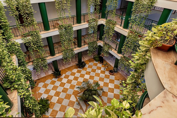 Majoituspaikan julkisivu