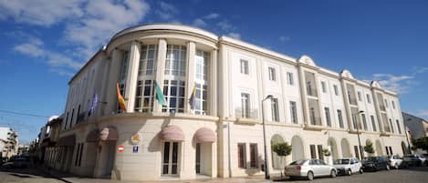 Fassade der Unterkunft