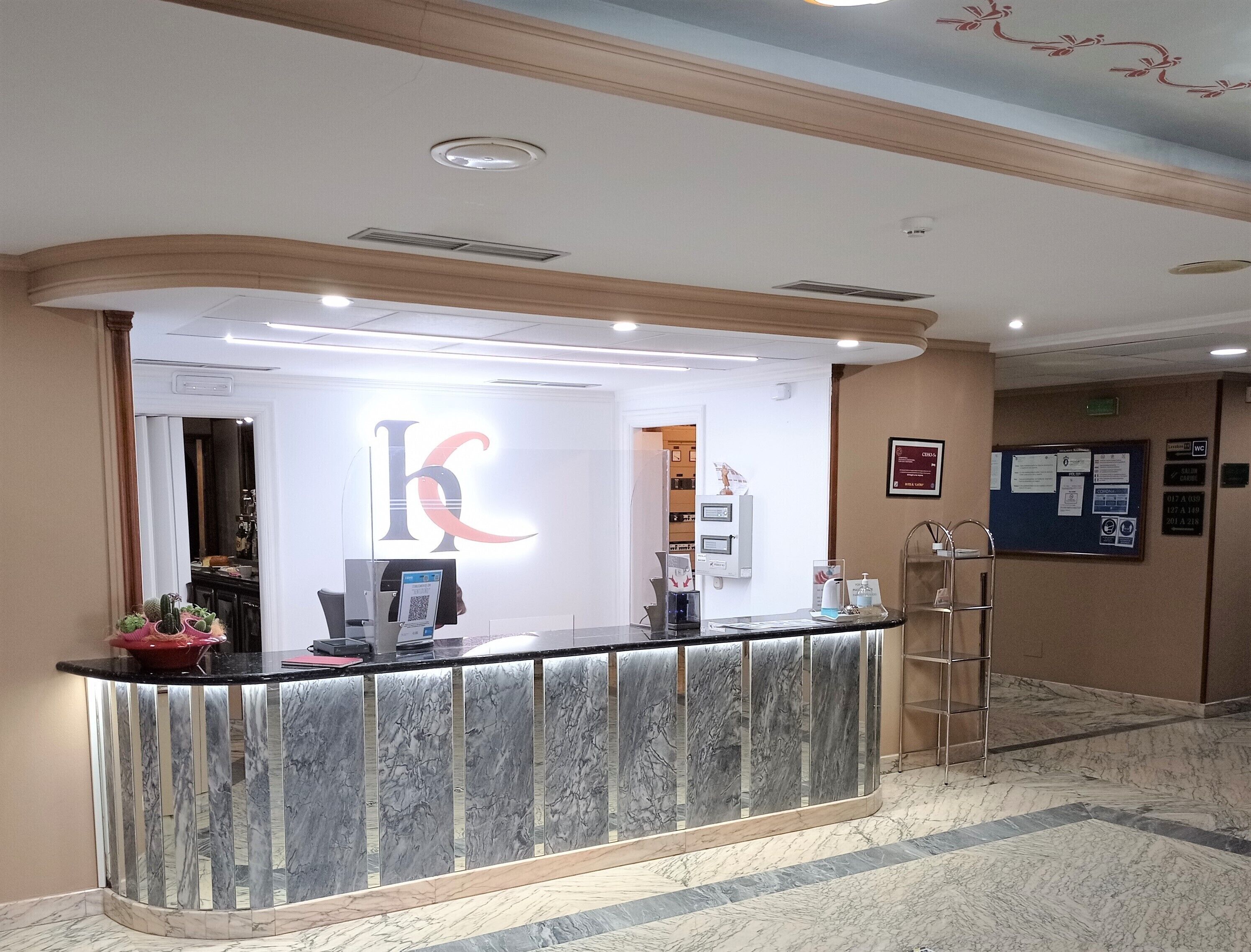 check-in/check-out kiosk