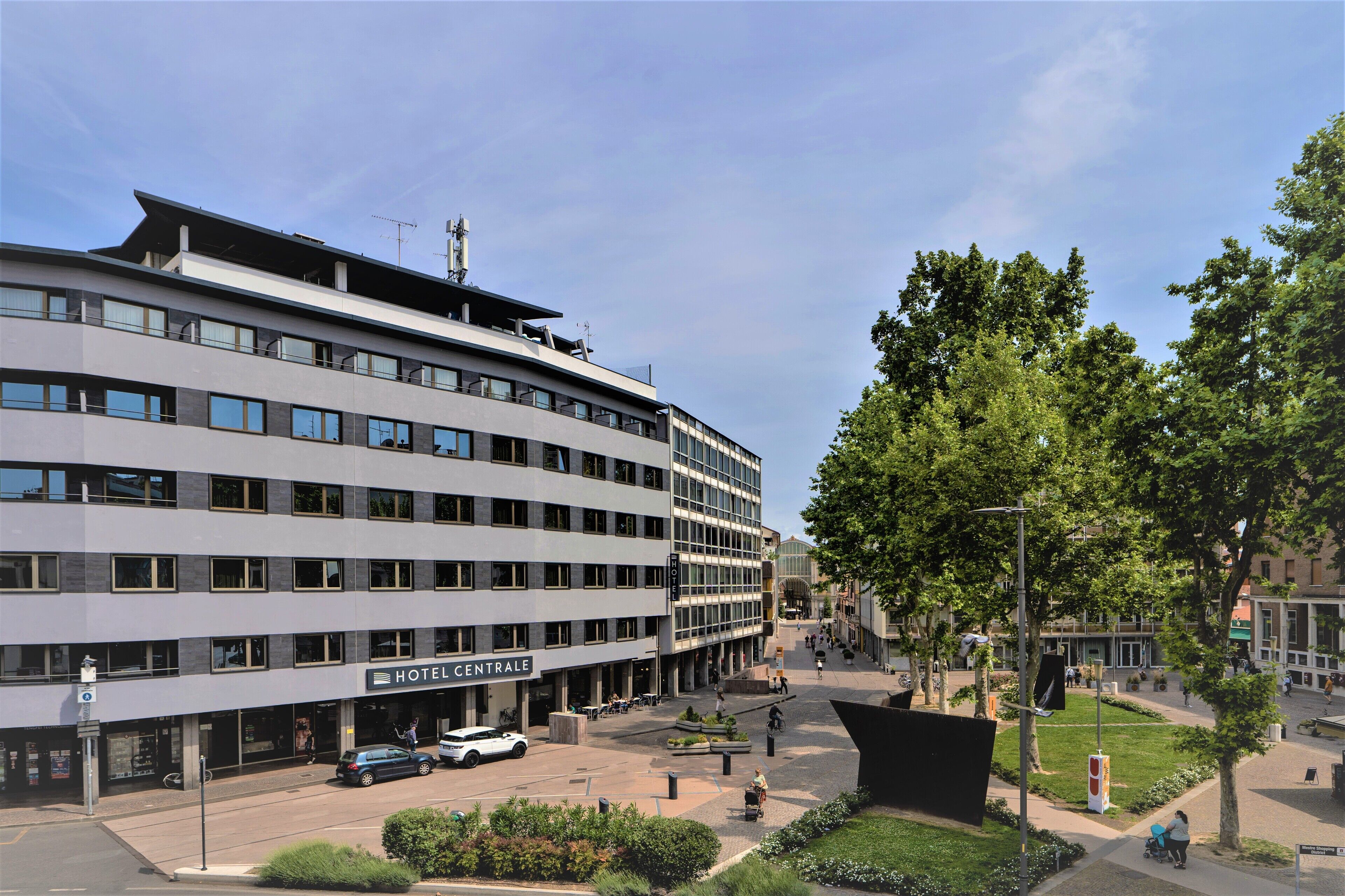 Fassade der Unterkunft