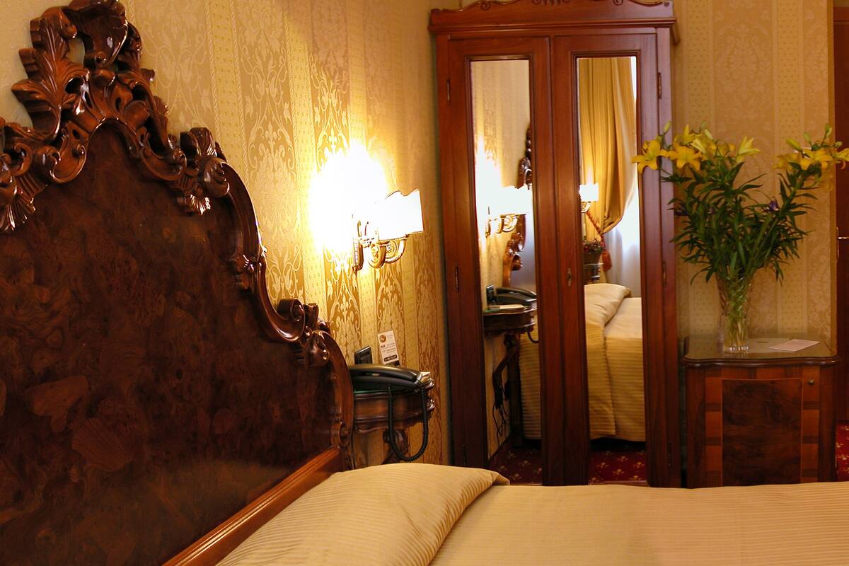 Down duvets, minibar, in-room safe, desk