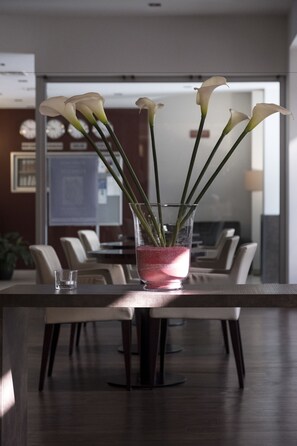 Sitteområde i lobbyen