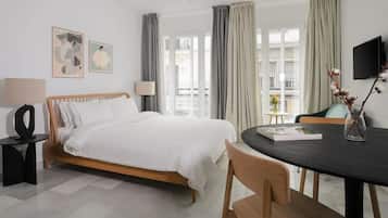 3 chambres, literie de qualité supérieure, surmatelas