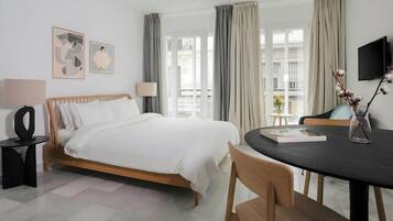 Premium bedding, pillow-top beds, individually decorated