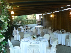 Espace mariage en plein air