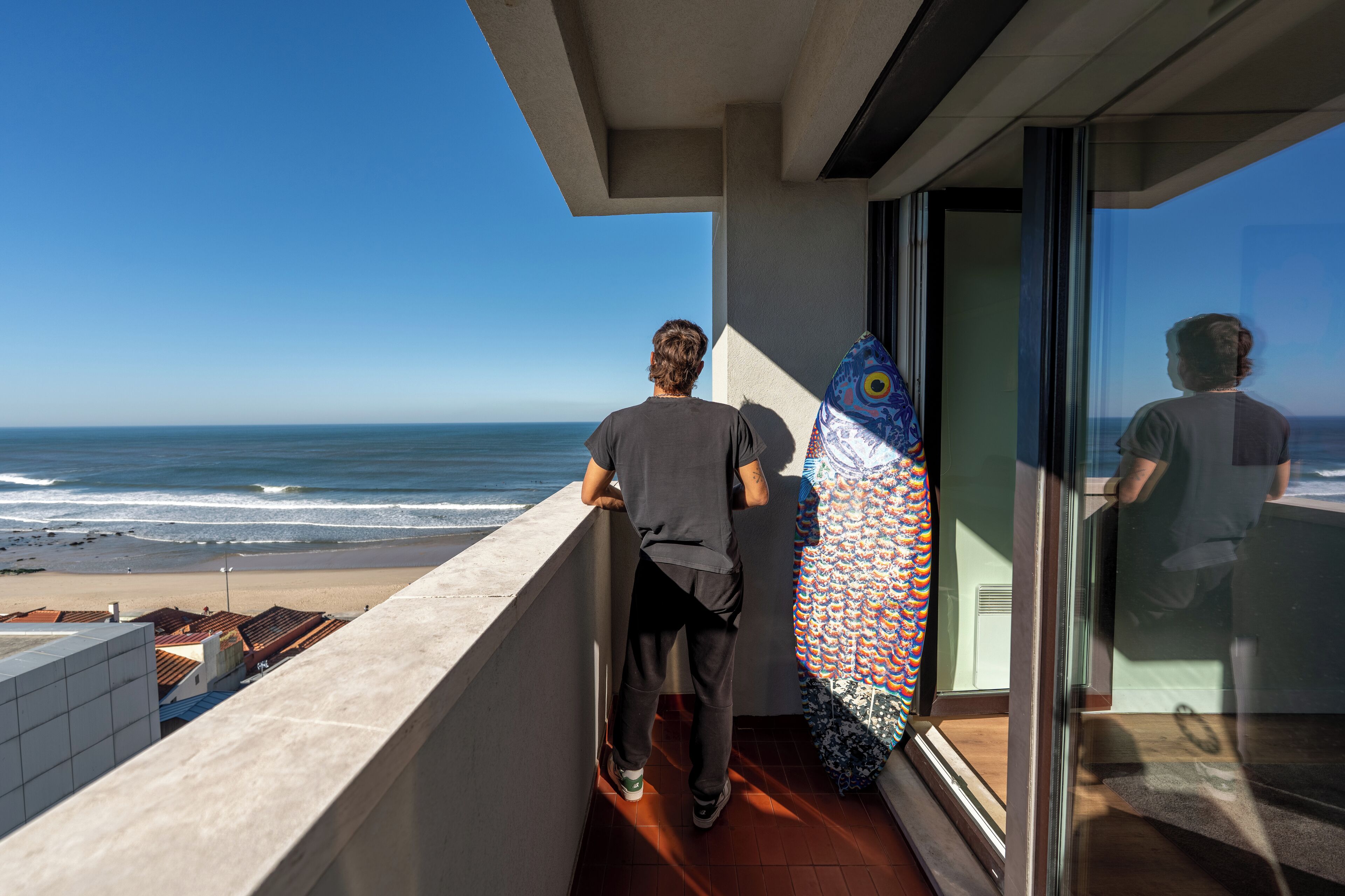 Vue depuis l’hébergement