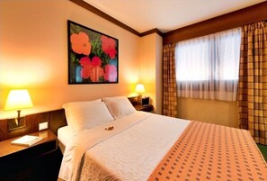 Blackout curtains, soundproofing, iron/ironing board