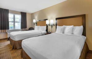 Studio, 2 Double Beds | Desk, iron/ironing board, free WiFi, bed sheets - Extended Stay America Suites San Jose Edenvale North (San Jose)