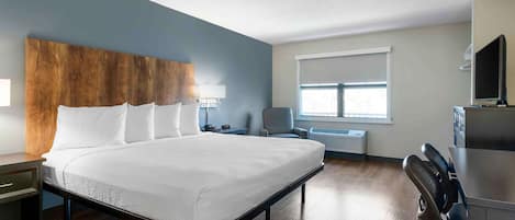 Desk, iron/ironing board, free WiFi, bed sheets