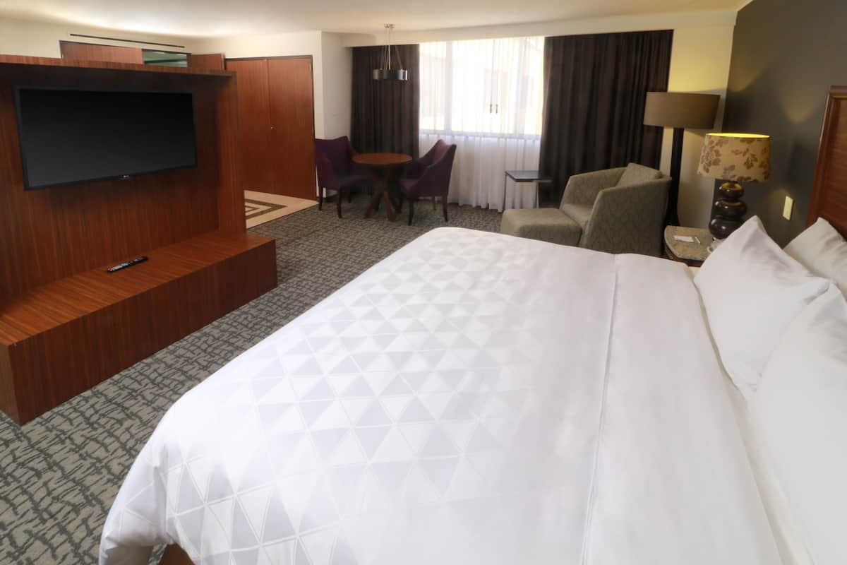 Executive Suite, 1 King Bed, Non Smoking | In-room safe, desk, iron/ironing board, free WiFi