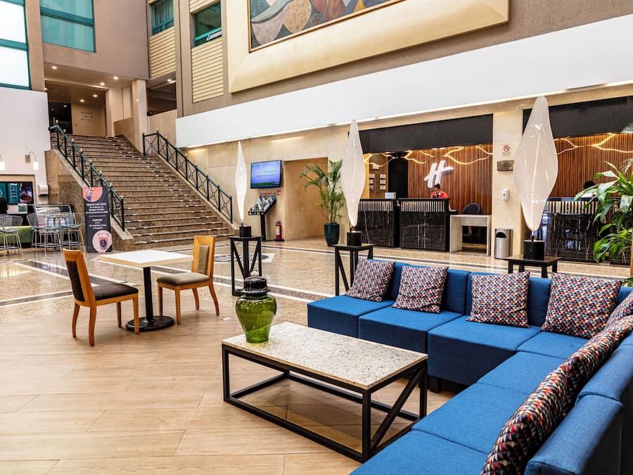Sala de estar en el lobby